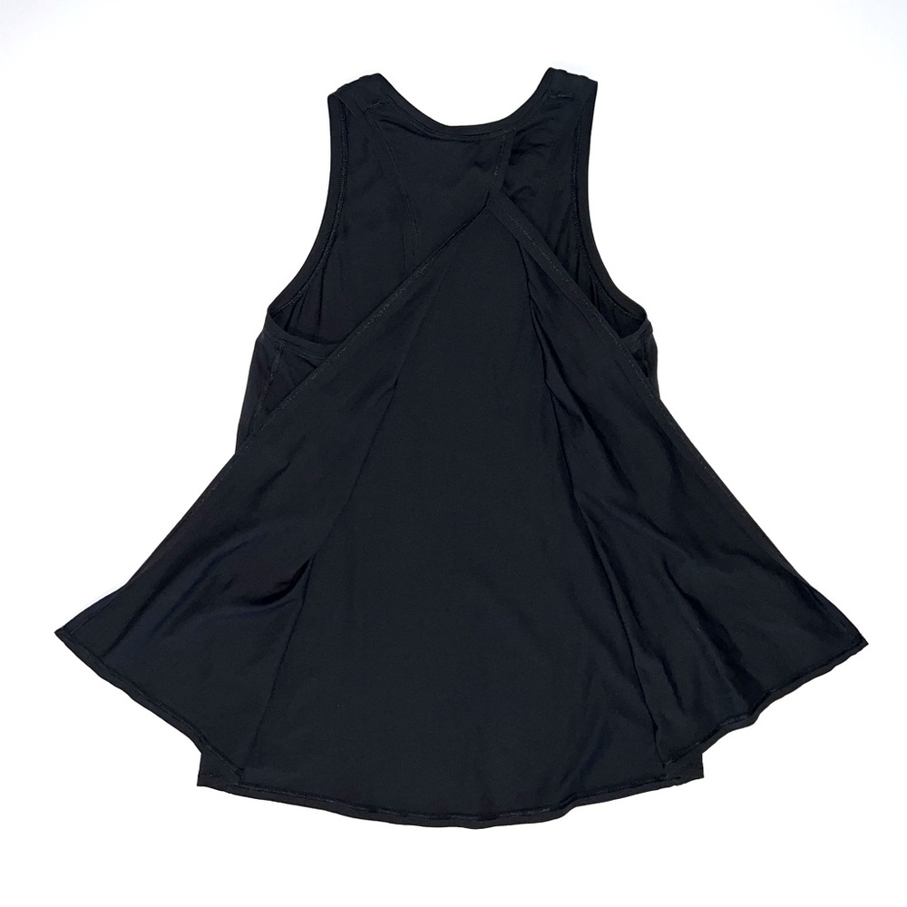 Lululemon All Tied Up Tank Top 4/XS/S Black Tie Back Yoga Shirt - Picture 7 of 13